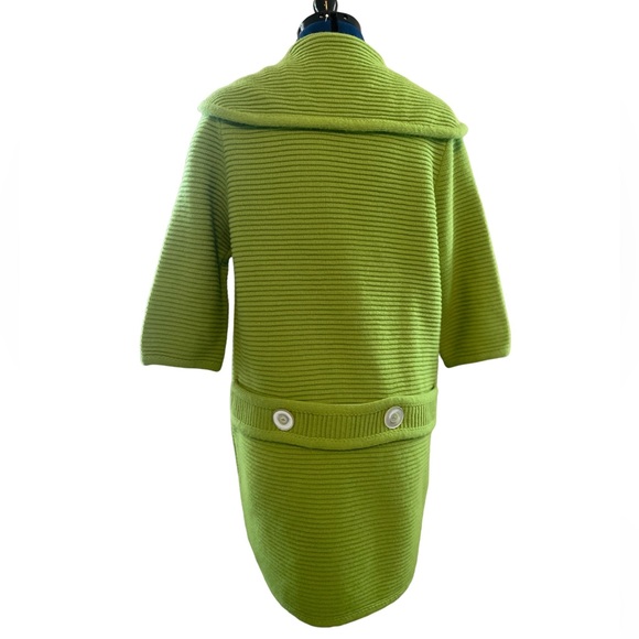 Vintage cardigan, Toluca knits, size medium, green - Picture 3 of 3
